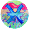 the Pisces glyph